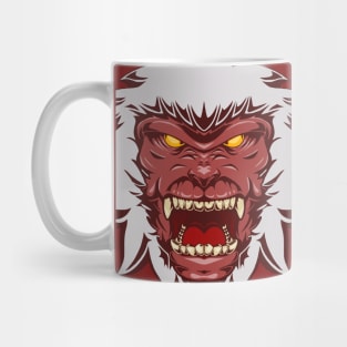 Fierce Snow Monkey Mug